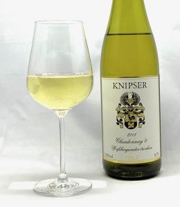 Knipser Chardonnay & Weißburgunder trocken 2018 mit Glass