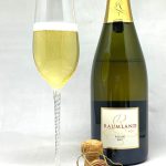 Sekthaus Raumland Riesling Brut 2013 mit Glass