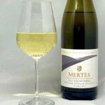 Wolfgang Mertes Waldracher Meisenberg Riesling Spätlese trocken 2022 mit Glass