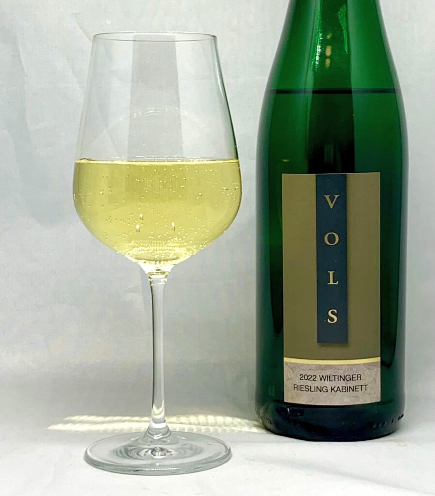VOLS Wiltinger Riesling Kabinett 2022 mit Glass