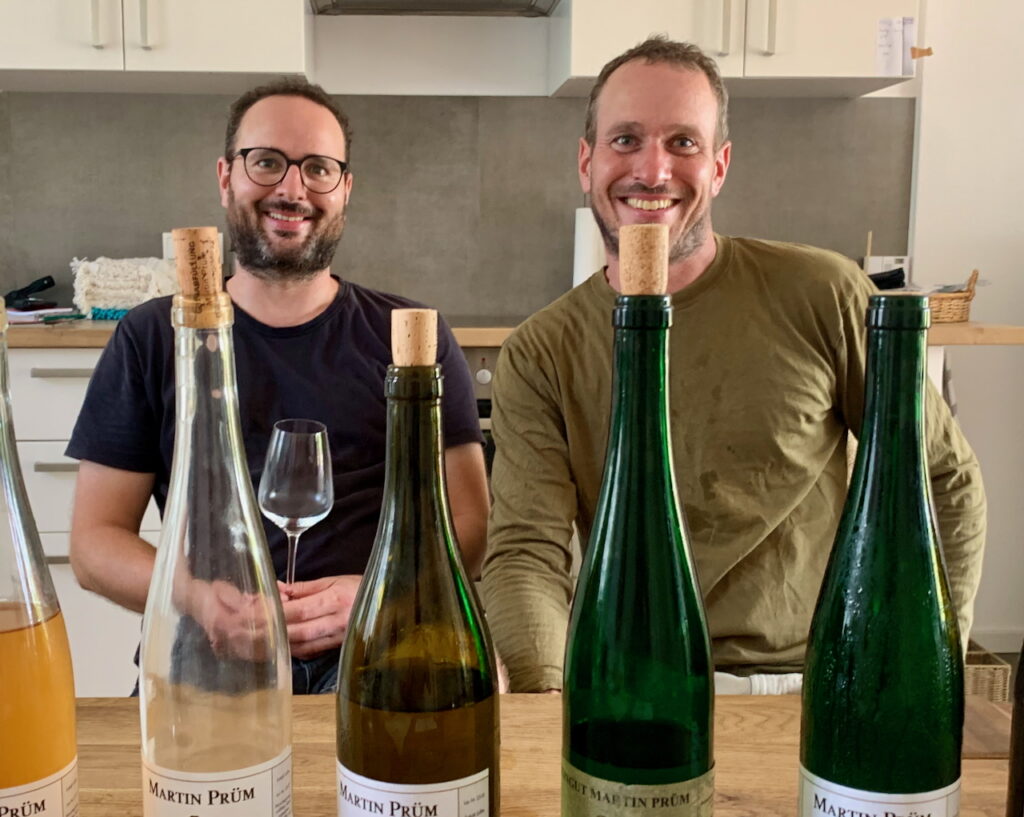 Michael und Frank von Weingut Martin Prüm