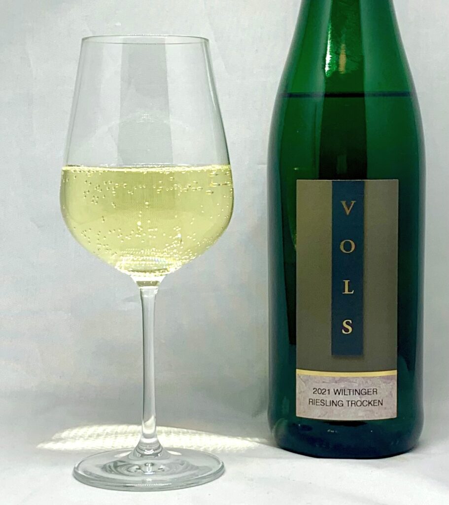 VOLS Wiltinger Riesling trocken 2021 mit Glass