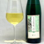 Dr. Melsheimer West 2017, Trabener Würzgarten Riesling Kabinett feinherb mit Glass