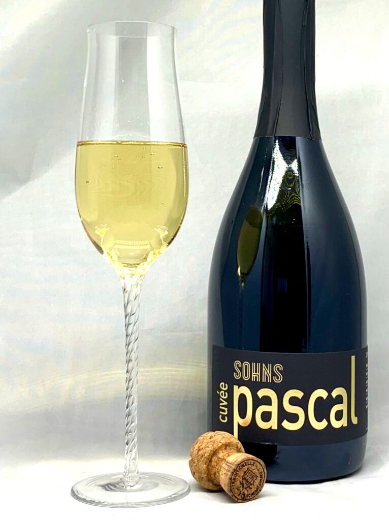 Sohns Cuvée Pascal Brut Nature 2018 mit Glass