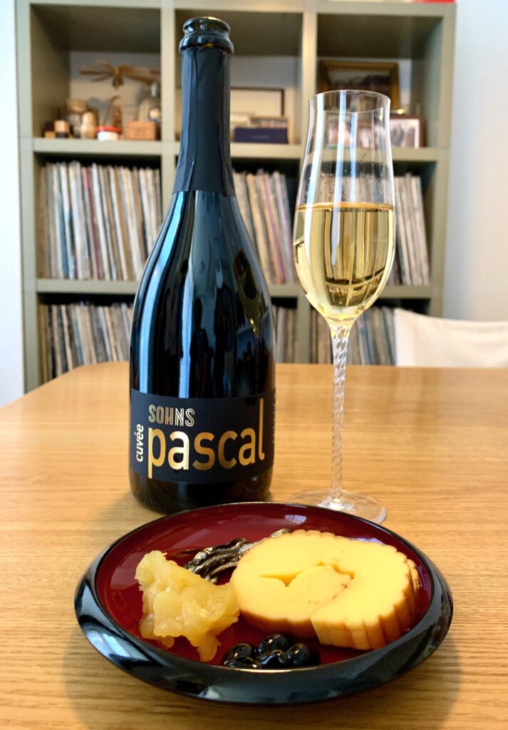 Sohns Cuvée Pascal Brut Nature 2018 mit Osechi